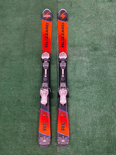 Blizzard RC 120 cm Racing Skis With IQ Bindings (Used)