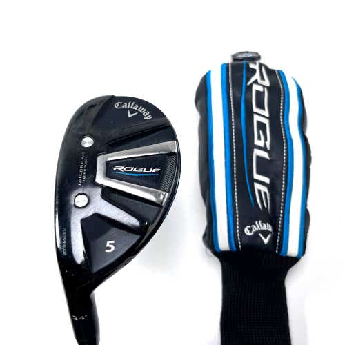 LEFTY Callaway Rogue 5 Hybrid 24* Project X Even Flow 5.5 85g Regular LH HC