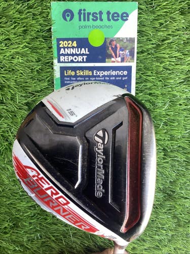 TaylorMade Aero Burner Fairway 3 Wood 15* With Regular Graphite Shaft