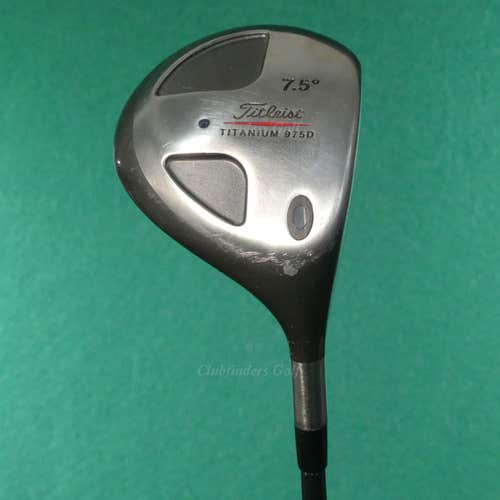 Titleist Titanium 975D 7.5 Driver Factory Ultralite Graphite Stiff