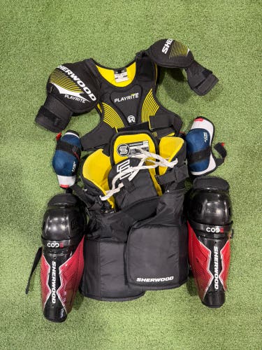 Sher-Wood/CCM Starter Kit | Youth | Sizes In Photos