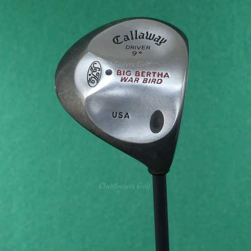 Callaway Big Bertha Warbird 9 Driver Factory RCH 90 Graphite Firm