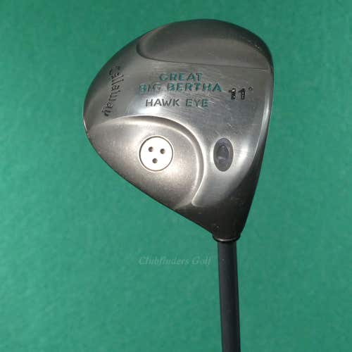 Lady Callaway Great Big Bertha Hawk Eye 11 Driver Gems UL Graphite Ladies
