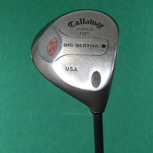 Callaway Original Big Bertha 10 Driver Brunswick Fibre Match Graphite Stiff
