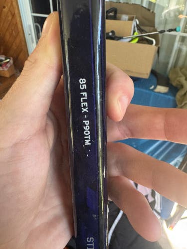 Senior CCM Ribcor Trigger 8 Pro Right Handed Hockey Stick P90TM 85 Flex Pro Stock (Used)