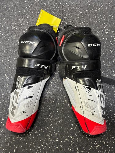 Junior CCM JetSpeed FT4 11" Shin Pads (Used)