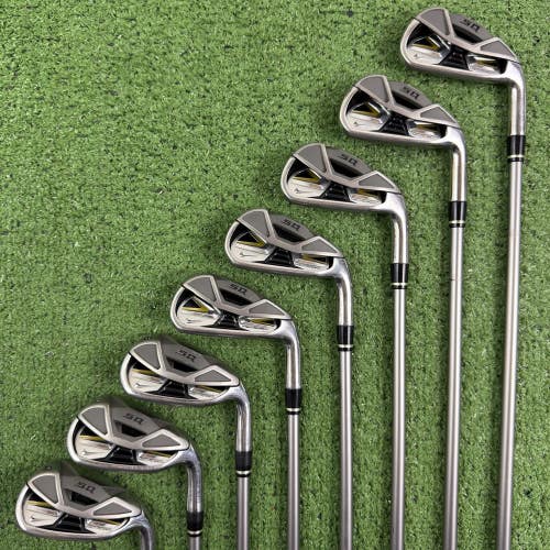 Nike SQ Machspeed Iron Set 4-PW AW UST Mamiya Proforce Uniflex Graphite 70g