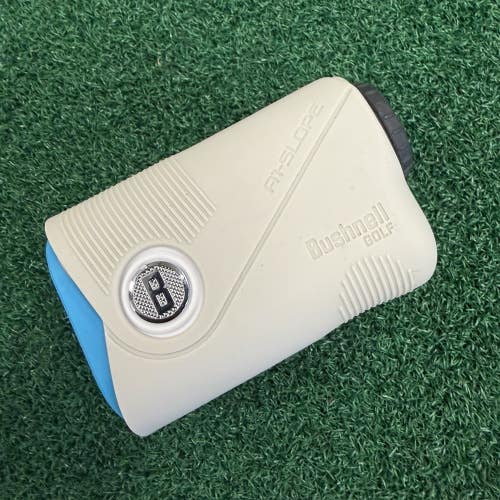 Bushnell A1-Slope Laser Golf Rangefinder Magnetic Grip Light Grey/Blue
