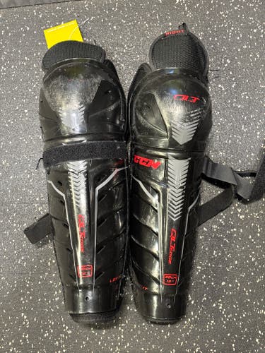 Junior CCM QLT Edge 12" Shin Pads (Used)