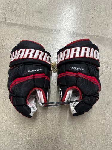 Nhl blackhawks Warrior Covert Pro Gloves 13" Pro Stock (Used)