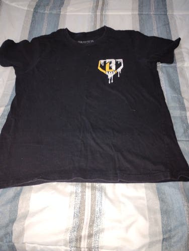 Baseball Lifestyle 101 Vanilla Ice CreamT-shirt YXL (Used)