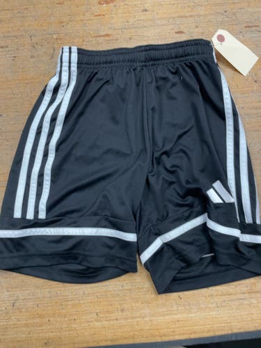 Adidas Soccer Shorts 9-10Y Black