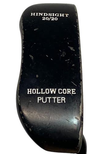 Golden Ram VII Hindsight 20/20 Hollow Core Putter Fluted Steel 35" RH Stock Grip