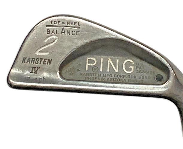 Ping Karsten IV 2 Iron Black Dot Toe-Heel Balance 18.5* KT-M Stiff Steel 39" RH