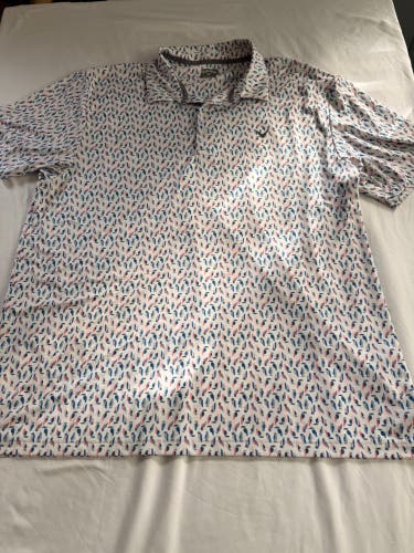 White XL Men's Callaway Shirt (Used)