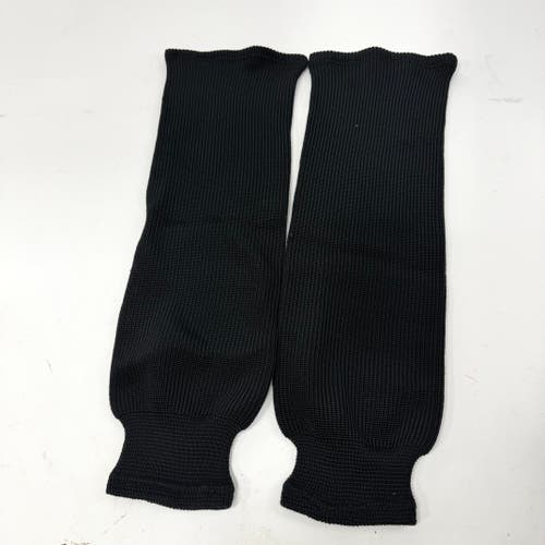 Used Black Knit Socks | Senior Medium | AB237