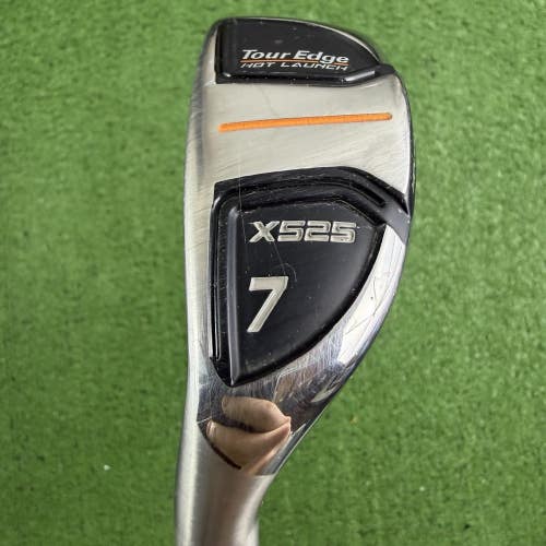 Tour Edge Hot Launch X525 7 Iron Wood Helium 55g Regular Flex Left Handed