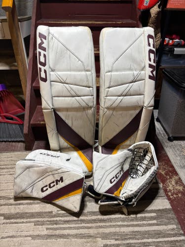 34"+2 CCM EFlex 6 Regular Goalie Full Set Pro Stock (Used)