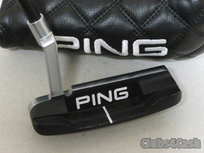 PING 2023 Anser Putter Black Dot Graphite 35" +Cover .. MINT