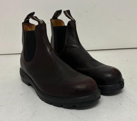 Blundstone Dark Brown Leather Chelsea Boots US Men's 12 AU 11 Fast Shipping