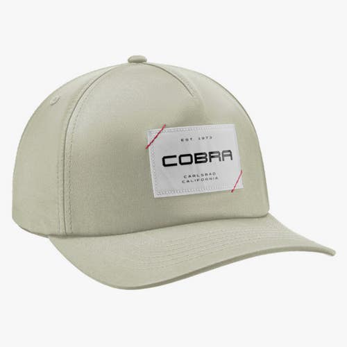 NEW Cobra EST Light Sand Adjustable Snapback Golf Hat/Cap