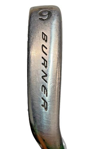 TaylorMade Burner LCG 6 Iron S-90 Stiff Bubble2 Graphite 37.5 RH Nice Stock Grip