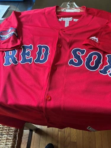 Red XL Adult Unisex Majestic Jersey (New)