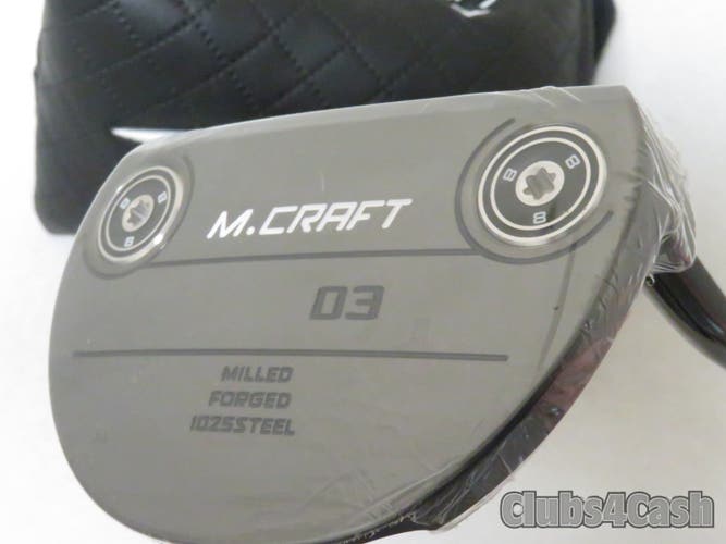 Mizuno M-Craft OMOI 03 Putter Black ION 34" +Cover .. NEW