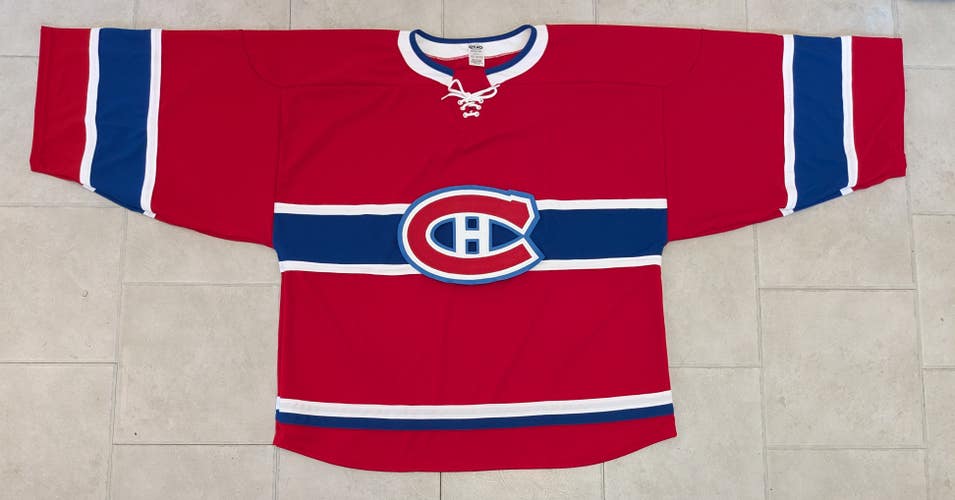 H550B "Canadiens" Style Goalie Jersey - Size 4XL - Red - New