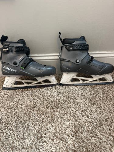 2022 Bauer Konekt HF2 Hockey Goalie Skates Size 6.5 (Used)