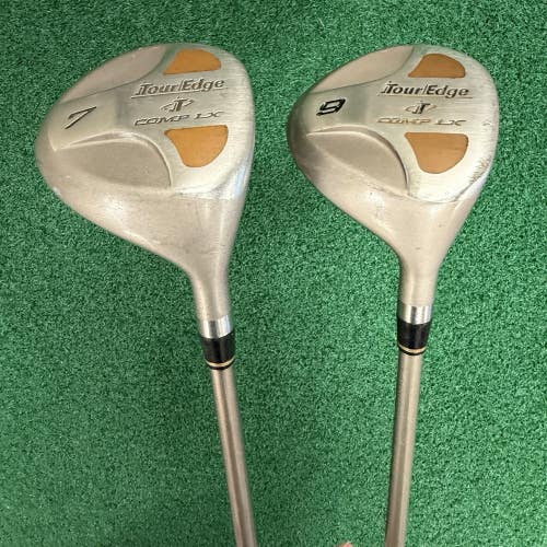 Tour Edge Comp LX Ladies Fairway Wood Set 7-9 Woods Women's Flex Graphite RH