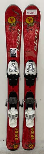 Kid's Elan 90cm All Mountain Spidy Skis With Marker 4.5 Bindings (Used) (SY3084)
