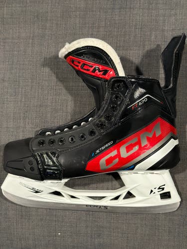 2023 CCM JetSpeed FT670 Hockey Skates Extra Wide Width 10 (Used)