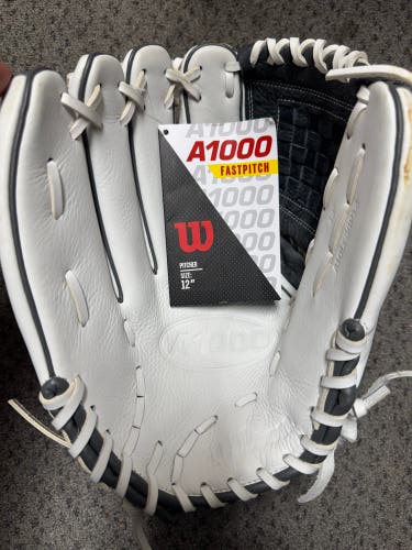 Wilson A1000 LH Pitcher's Softball Glove 12" (New)