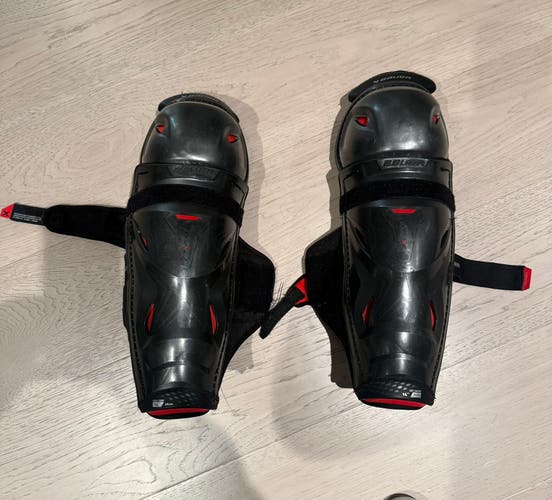 Senior Bauer Vapor 3X Pro 14" Shin Pads (Used)