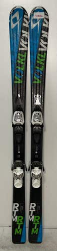 Kid's Volkl 140cm All Mountain RTM Jr Skis With Marker 7.0 Bindings (Used)(SY3086)