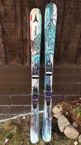 Unisex 2023 Atomic Bent 85 150 cm Park Skis With Bindings Max Din 12 (Used)