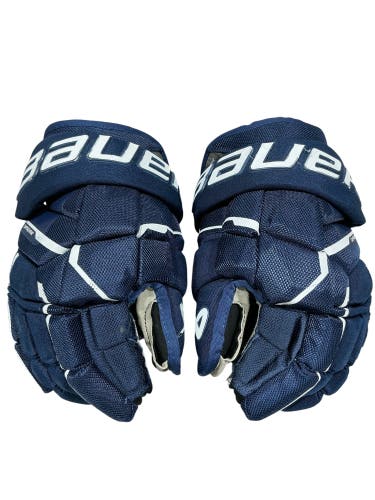Senior Bauer Supreme Mach Gloves 13" Navy (Used)