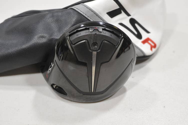 Titleist TSR3 9 Driver HEAD ONLY Right with Cover #229302
