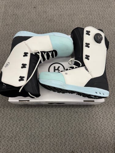 Size M 10.5 (W 11.5) Ride Fuse With BOA Snowboard Boots USED ONCE