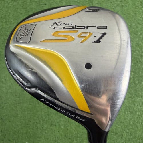 Cobra S9-1 Fairway 3 Wood F Speed Tuned Aldila DVS 55g Regular Flex -2 Short