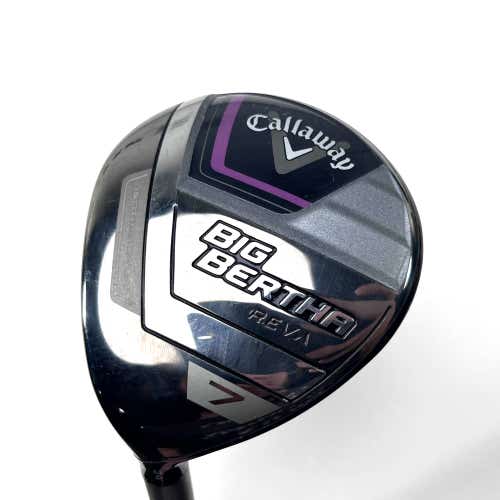 LEFTY Callaway Big Bertha REVA 23 7 Fairway Wood 24* RCH 40W 40g Ladies LH