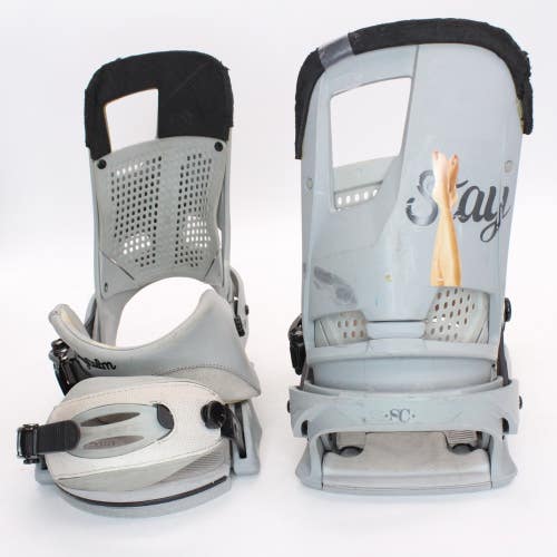Burton Stay Calm Re:Flex Snowboard Bindings - Large (Fits US Size 11 - 13) Used