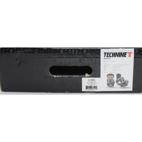 Technine Blaster (Blk/Ylw) Snowboard Bindings Size Medium (Fits US Size 7-9) NEW