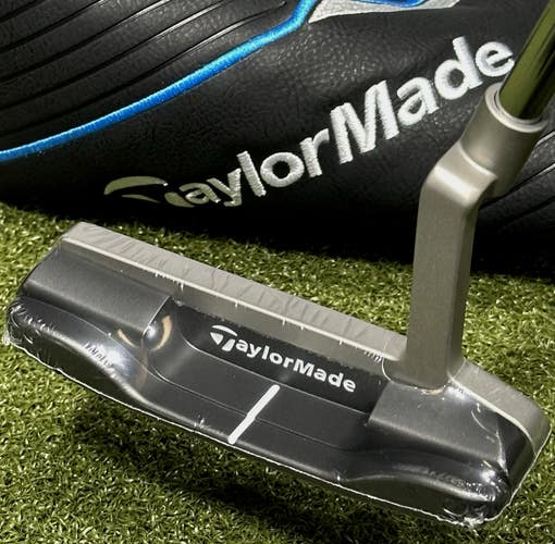 TaylorMade SYSTM2 Soto 12 L-Neck Blade Putter LEFT Hand 35" w/ Cover LH NEW