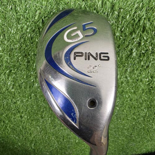 Ping G5 4 Hybrid Rescue 22 4H TFC 100 H Regular Flex Graphite RH 39.25"