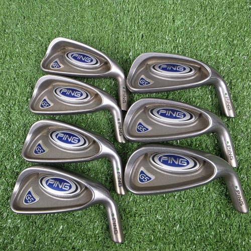 Ping G5 Green Dot Iron Set 4-PW Club Heads Only Right Handed RH 7 Head Set