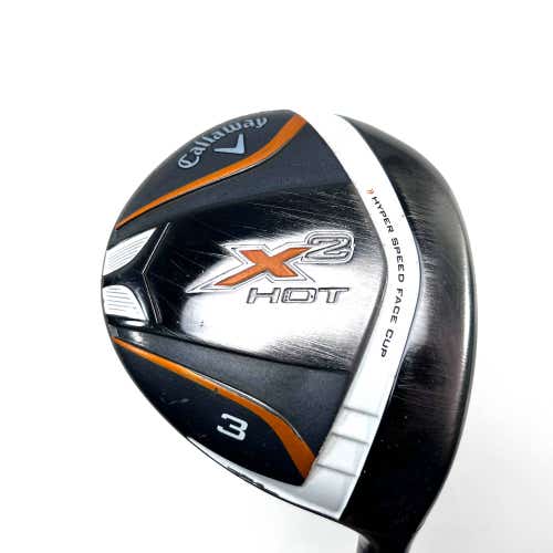 Callaway X2 Hot 3 Fairway Wood 15* Aldila Tour ATX 55g Senior Graphite Mens RH