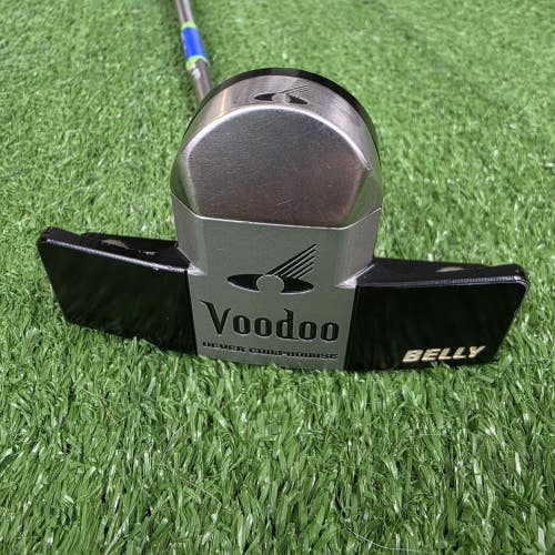 Never Compromise Voodoo Belly Armlock 44" Mallet Putter Right RH Golf 21" Grip