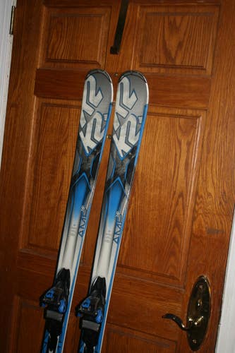 K2 AMP 76 Ti All Mountain 1 70 cm Skis with Marker Adjustable Bindings